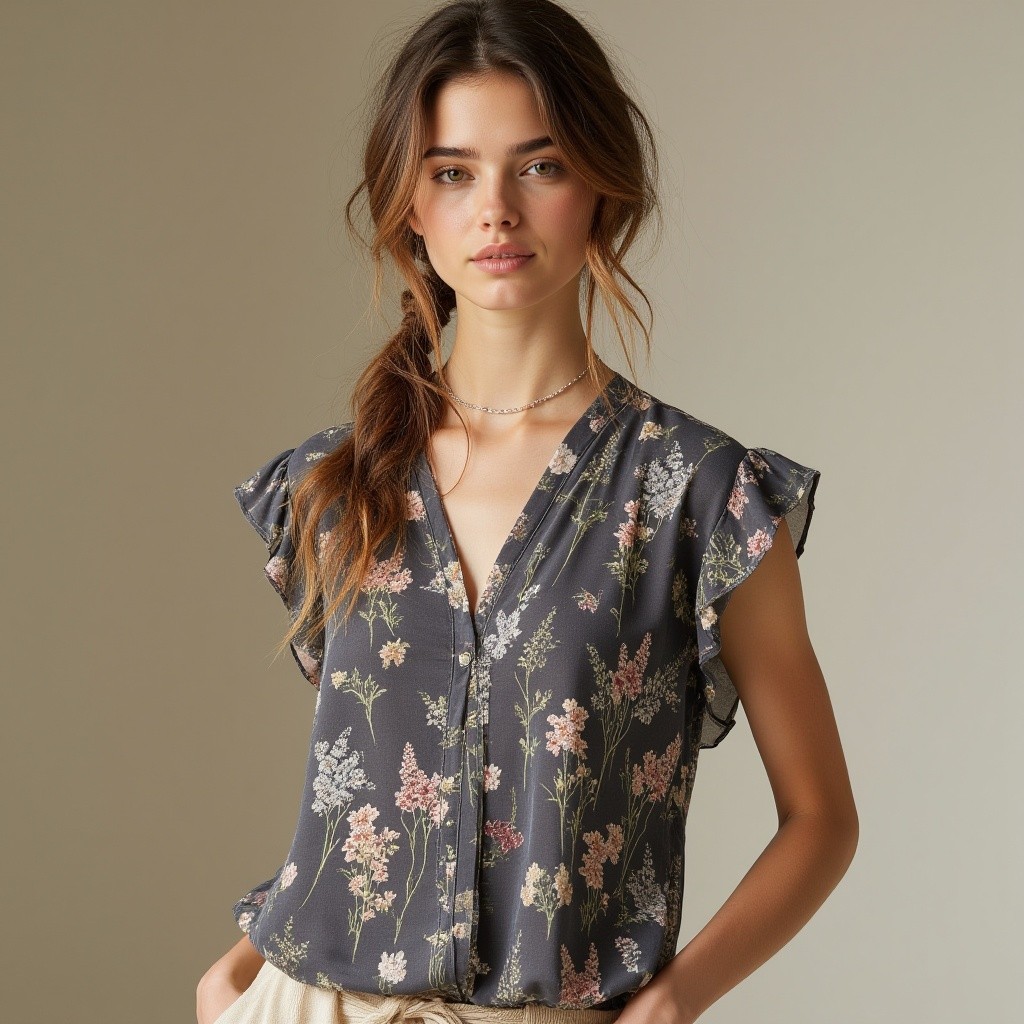 The Lily Blouse // Moon