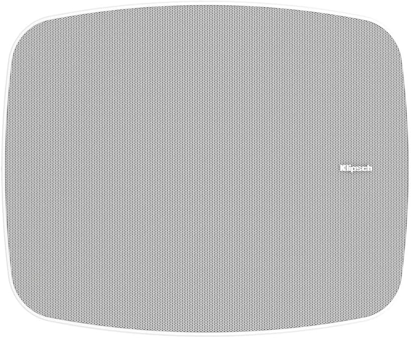 Klipsch RSM-650 Indoor/Outdoor Speaker, White (Pair) - Two-Way All-Weather Loudspeakers - 6.5