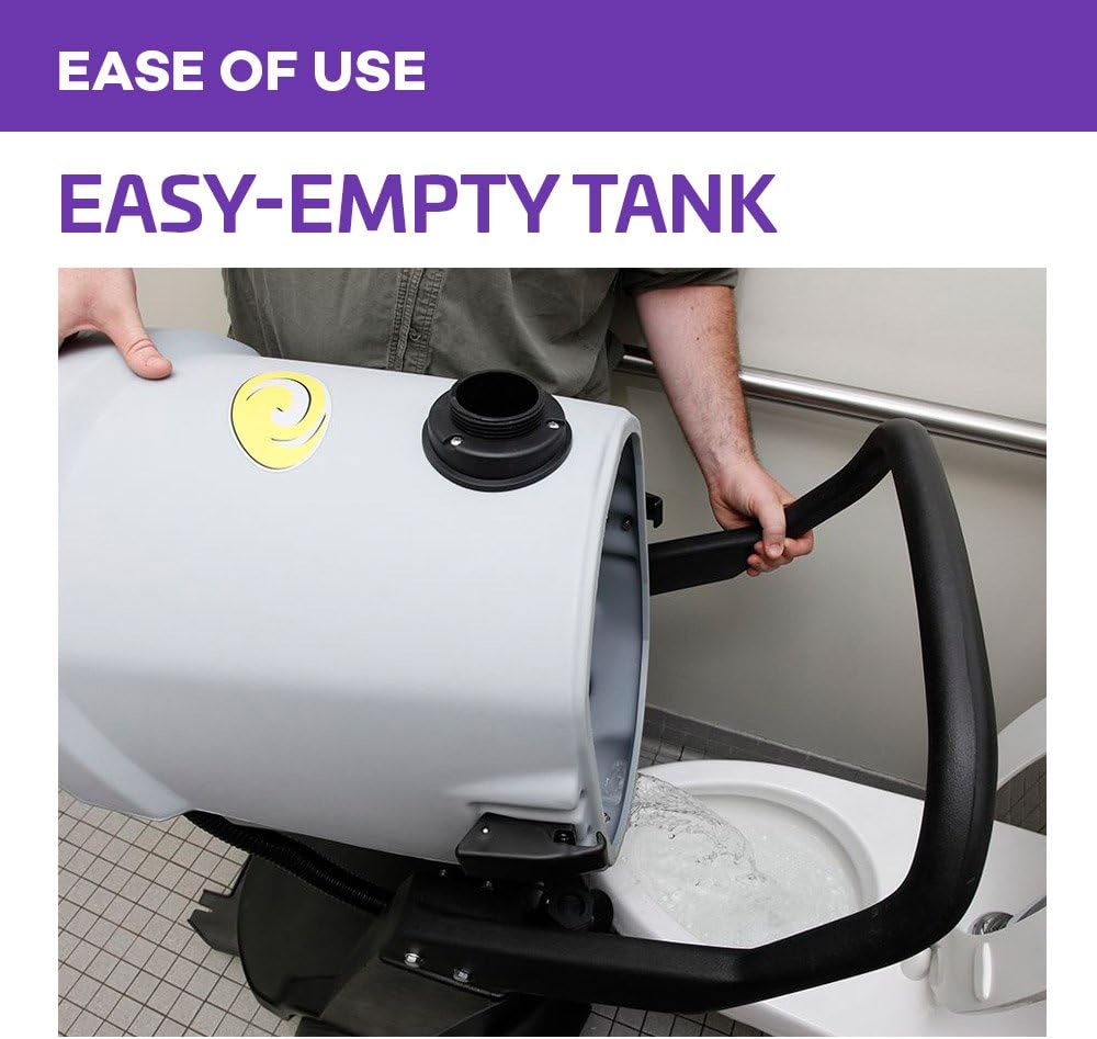 ProTeam Wet Dry Vacuums, ProGuard 20, 20-Gallon Commercial Wet Dry Vacuum Cleaner with Tool Kit and Front Mount Squeegee