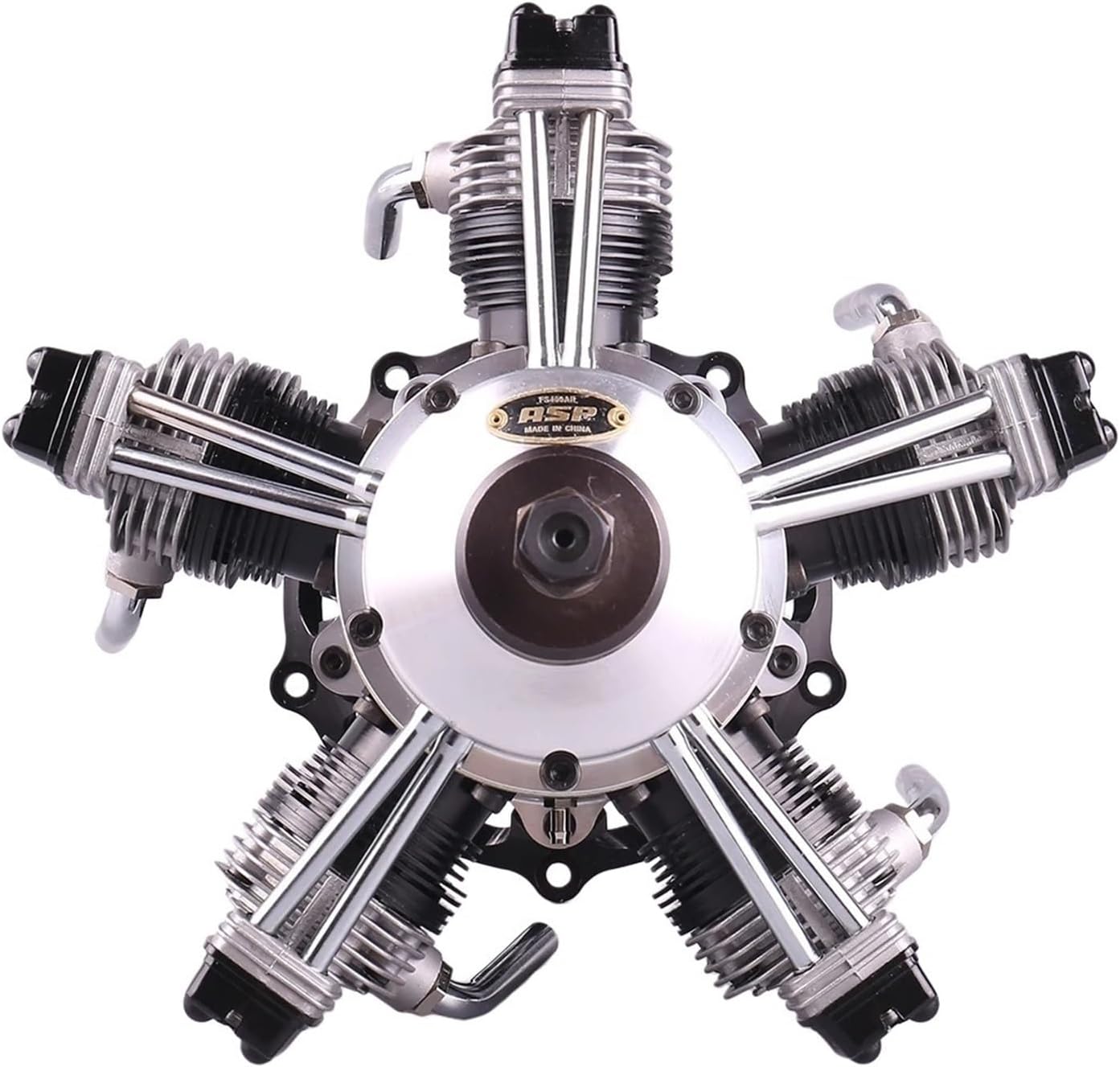 XLS FS400AR 12.8CCX5 Four Stroke Glow Methanol Nitro Engine Compatible with RC Airplane Comparable To OS YS SAITO Engine