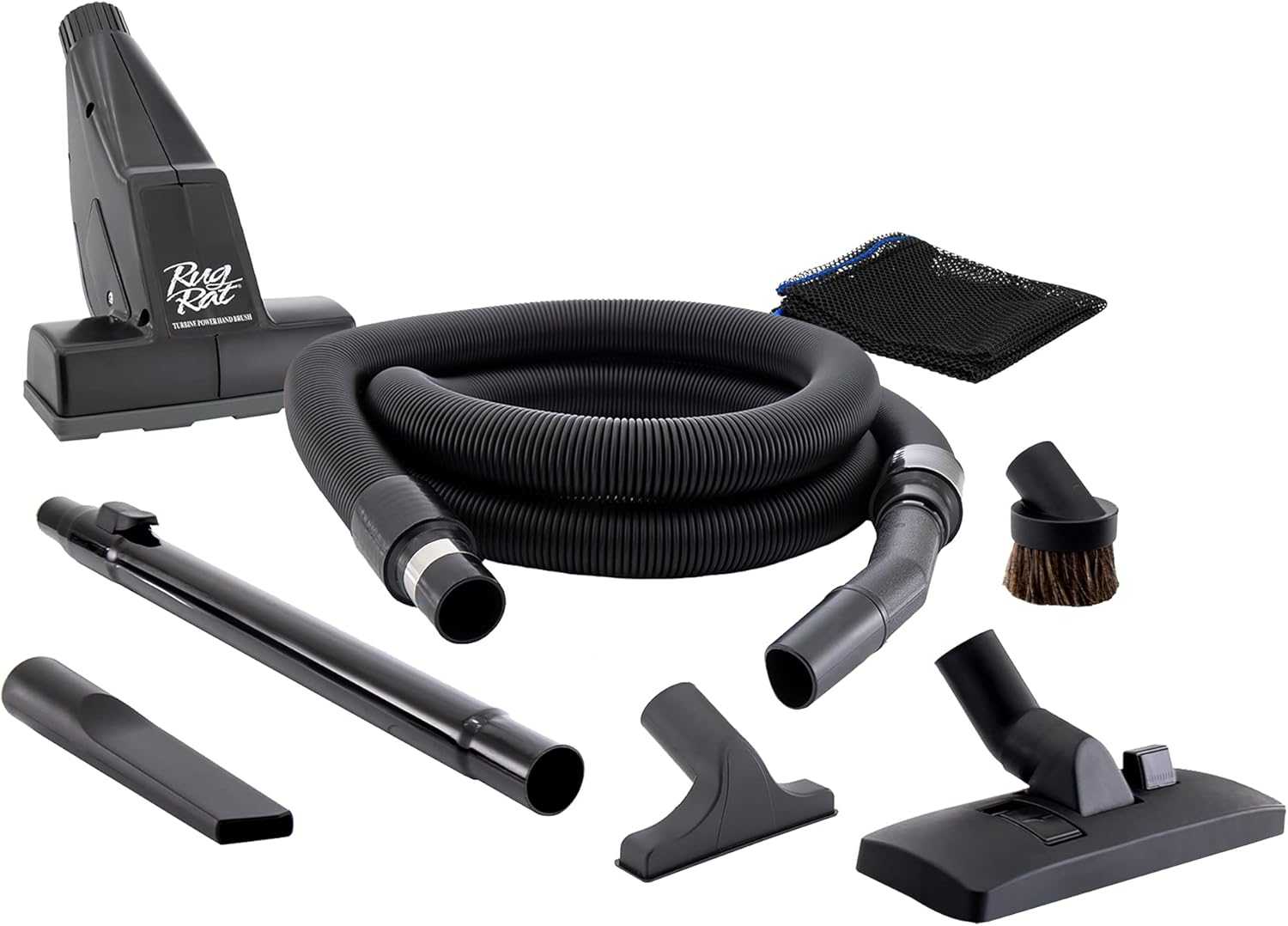 RecPro RV Central Vacuum Accessories | Maxumizer Deluxe Cleaning Kit | 8-Piece Central Vacuum Cleaner Tool Set