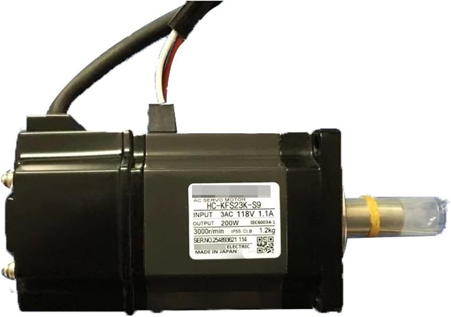 HC-KFS23K-S9 AC Servo Motor HCKFS23KS9 Sealed in Box 1 Year Warranty
