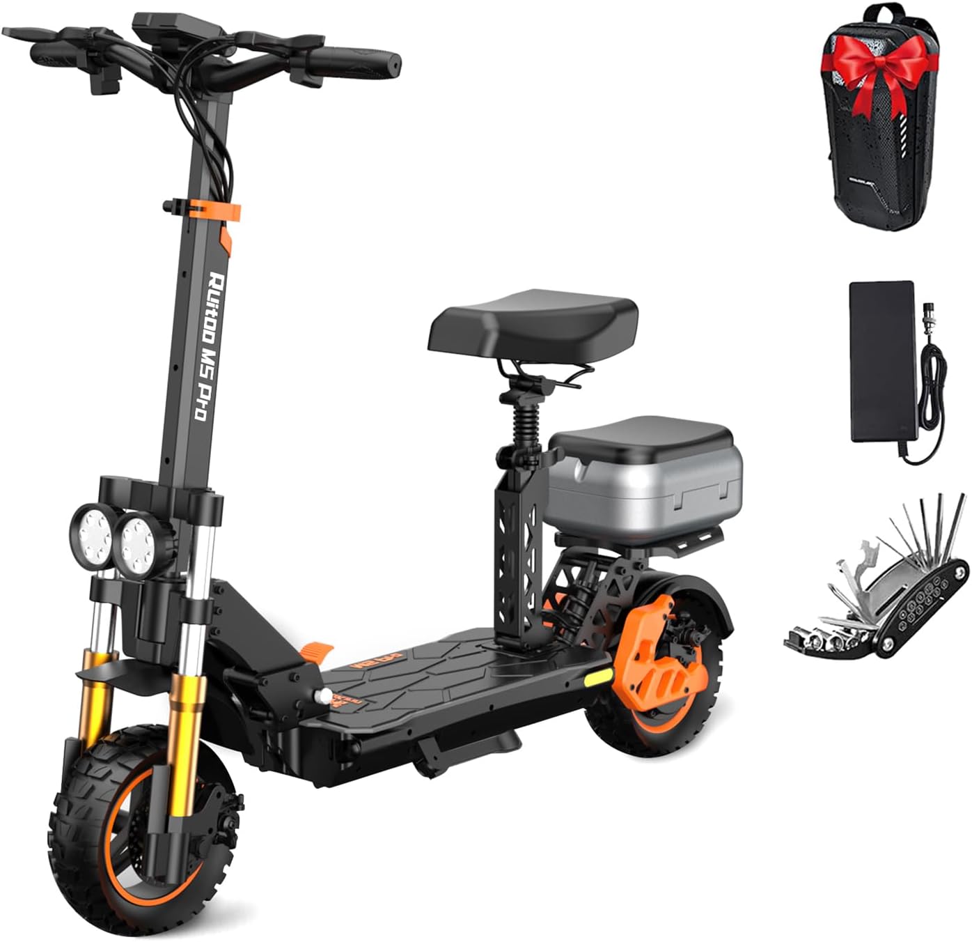 Electric Scooter Adults 1600/2000W Motor 50 Miles Long Range & 30/35 MPH Top Speed 10