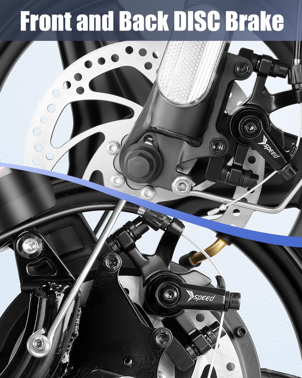 Caroma Electric Scooter for Adults with Seat, 800/1200W Motor, Max 30Miles Ranges&20Mph, 14