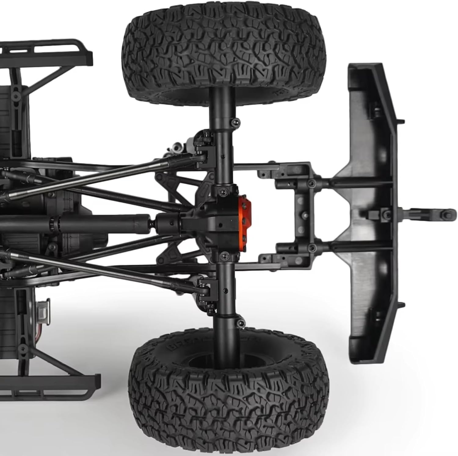 Rc Crawlers Axles For Axial For SCX10 II 90046 1/10 Complete Metal Front Rear Straight Axle RC Crawler Car Truck Model Upgrade Parts(1set)