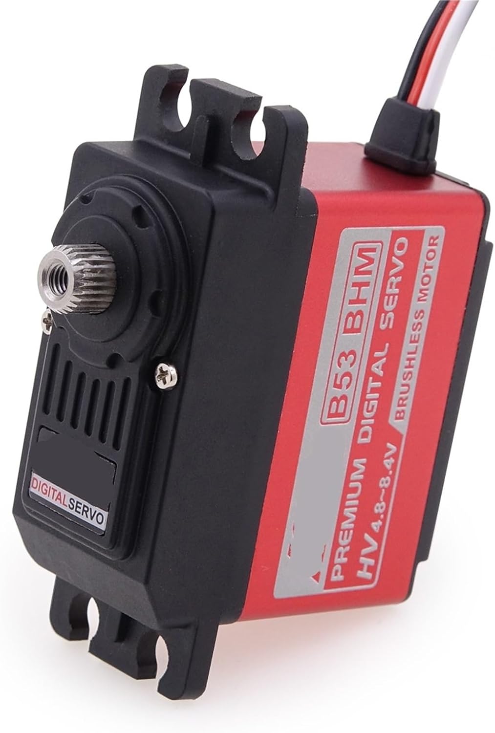 Servo B53BHM 18KG 0.055sec High Pressure Digital Coreless Standard Brushless Servo FET Drive RC Crawler 1Pcs(B53BHMx2pcs)