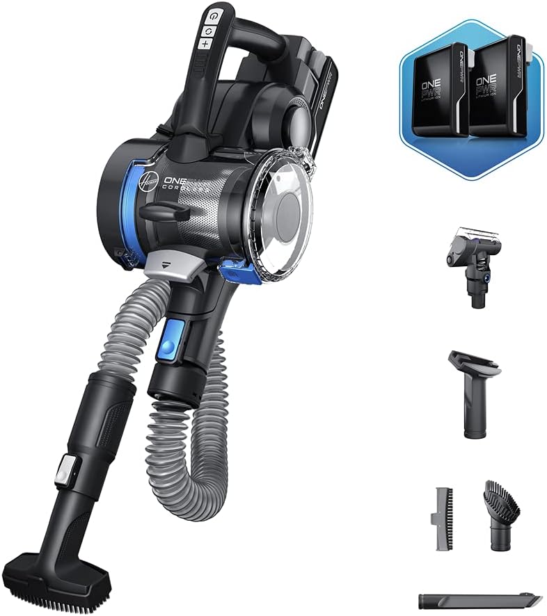 Hoover ONEPWR Blade MAX AutoVac Handheld Vacuum Cleaner, Powerful Suction, Lightweight and Cordless, DustVault Technology, Includes Multi-Surface Tool Kit, Portable Vacuum Cleaner