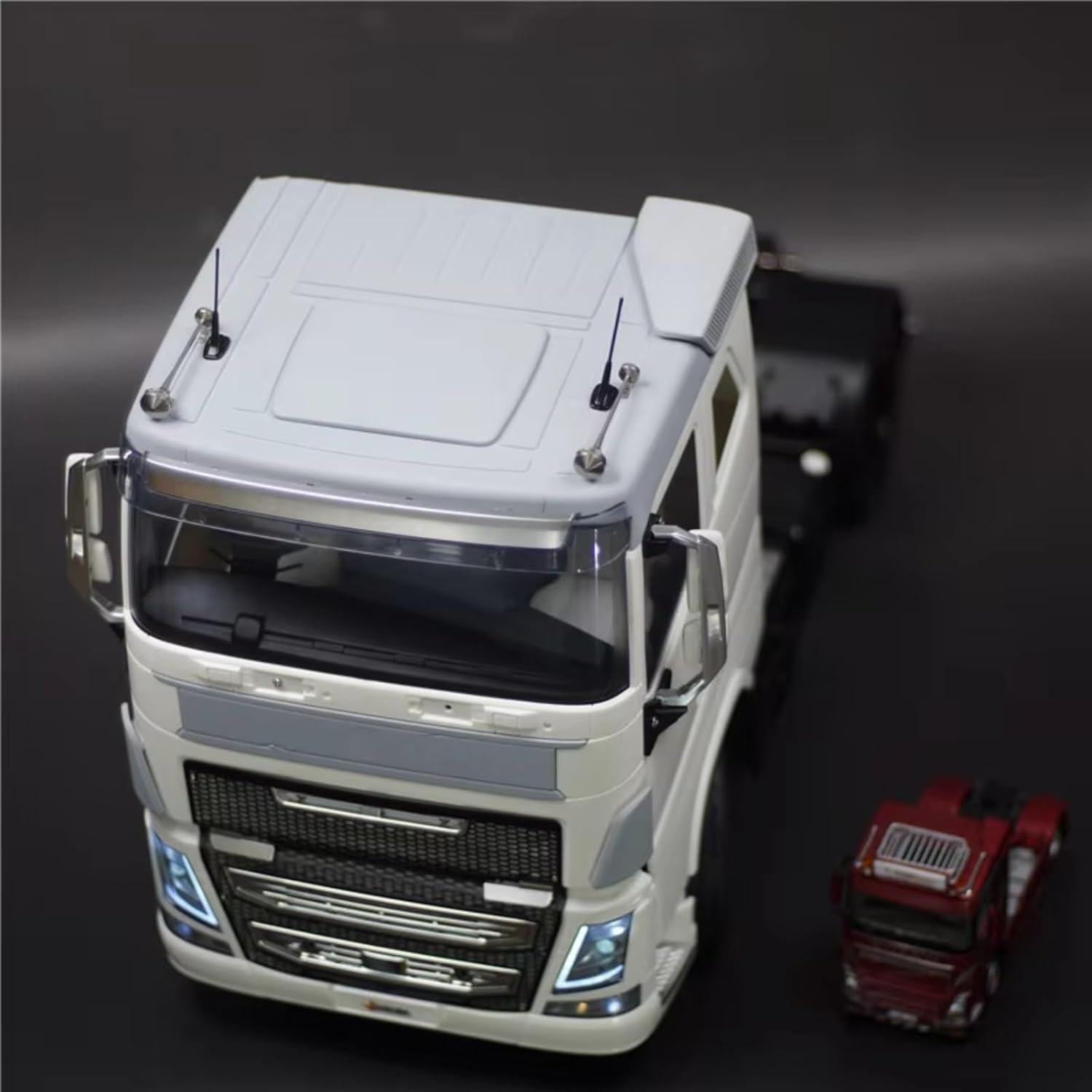 RC Car Accessories for Tamiya for Volvo F16 750 56360 1/14 ABS Low Roof Retrofit Kit Shell Modification RC Truck Tipper Car Parts DIY Toy