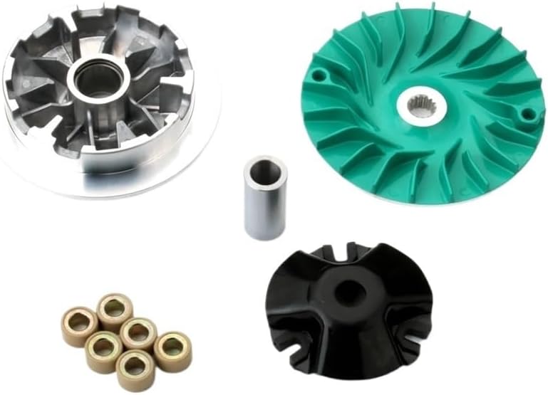 Racing Clutch Pulley Assembly with Bell Cover and Belt for NVX155 Aerox155 155cc Four-Stroke Scooter Engine