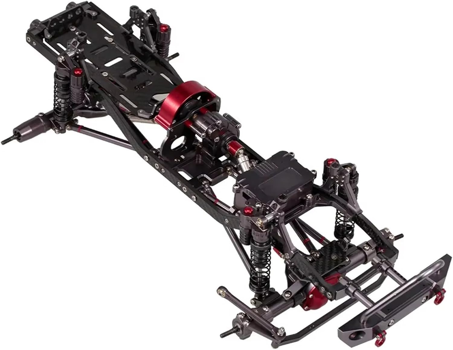 RC Upgrade Accessories for AXIAL for SCX10 for 1/10 RC Crawler for Climbing Car DIY Frame Kit CNC Aluminum