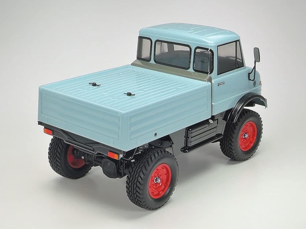 Tamiya, Plastic, 58692 1:10 RC MB Unimog 406 U900 (CC-02), Remote Controlled Car, RC Vehicle, Model Building, Assembly Kit, Blue, 24.541