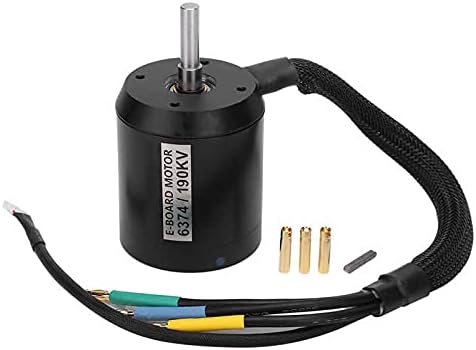 Electric Skateboarding Motor High Torsion Mountain RC Car Outer Rotor DC Sensor Motor 6374 DC36V