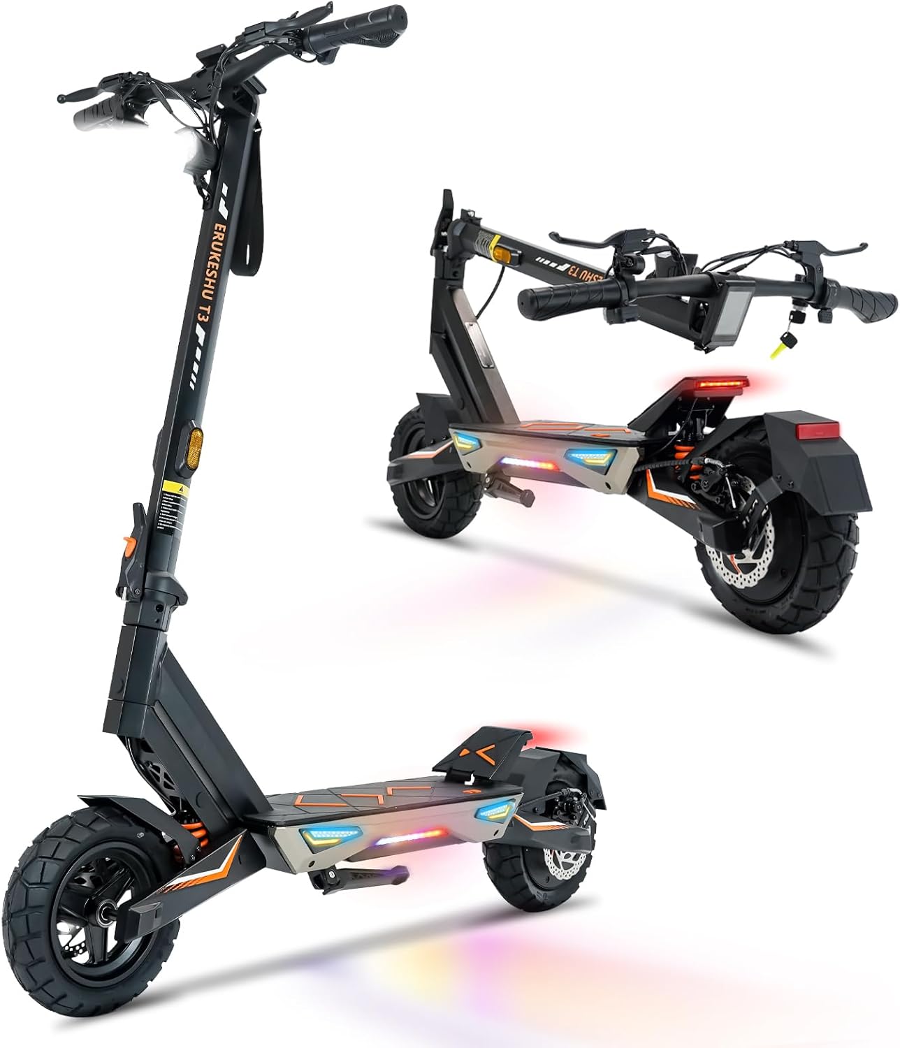 Electric Scooter for Adults, 5600W/1500W/1200W/800W Motor Fast Electric Scooter, 46/40/35 MPH Top Speed, 27Ah/20.8Ah/15.6Ah Battery, 10/11