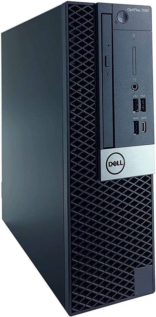 Dell Optiplex 7060 SFF Desktop i7-8700 UP to 4.60GHz 32GB DDR4 New 2TB NVMe M.2 SSD Wireless Keyboard Mouse Built in WiFi BT Dual Monitor Support Windows 11 Pro (Renewed)