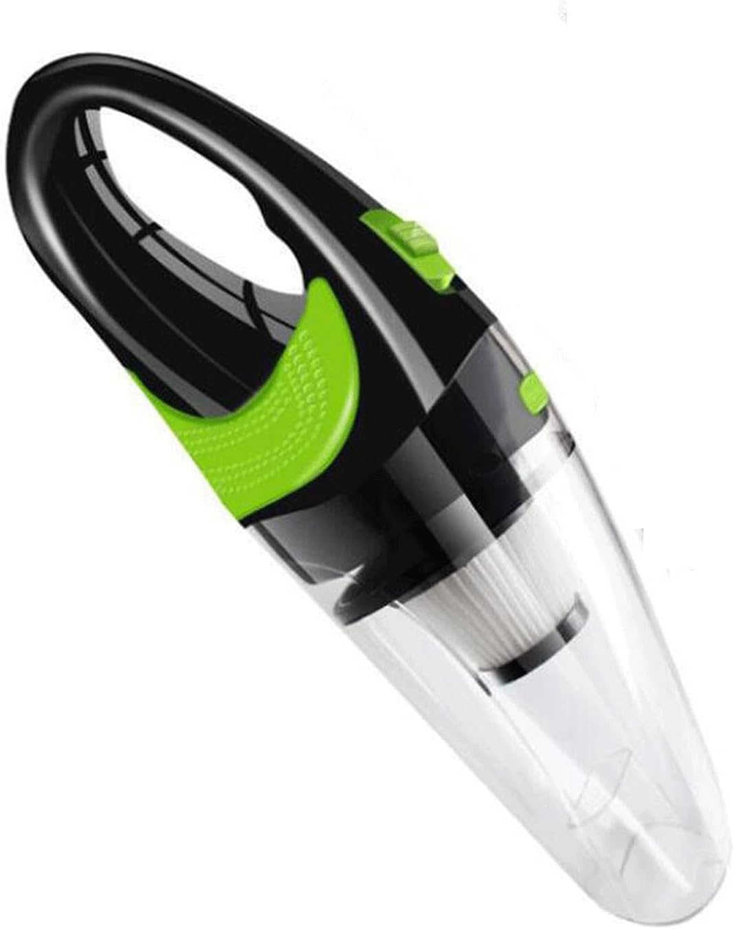 PacuM Hand held Vacuum Car Vacuum Cleaner Portable Handheld USB Cordless Wet/Dry Use Home Car Vacuum Cleaner (Color : Clear)