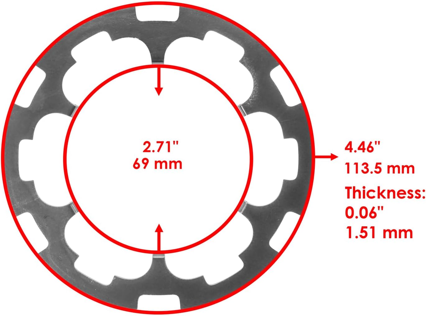 Replacement Powersports Parts for Differential Sprague Armature Plate For Polaris Ranger 570 Full Size 2015-2021 Mod-C8RC-75177