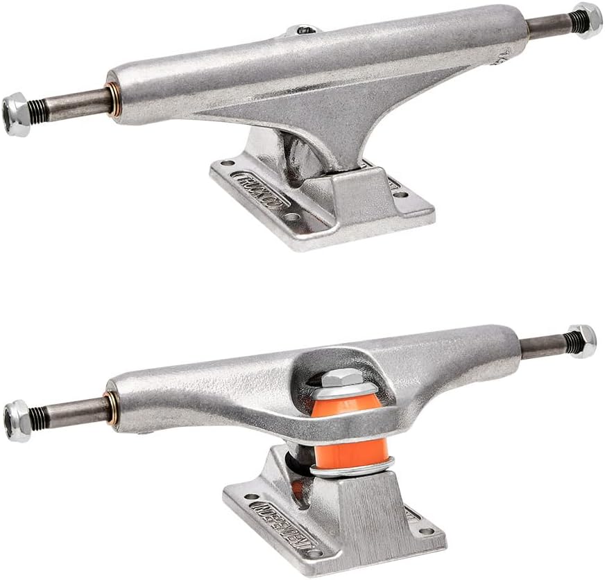 Real Professional Skateboard Complete with Independent Trucks, Spitfire Wheels, Independent Bearings, Mounting Hardware, and Risers - Premium Assembly Kit