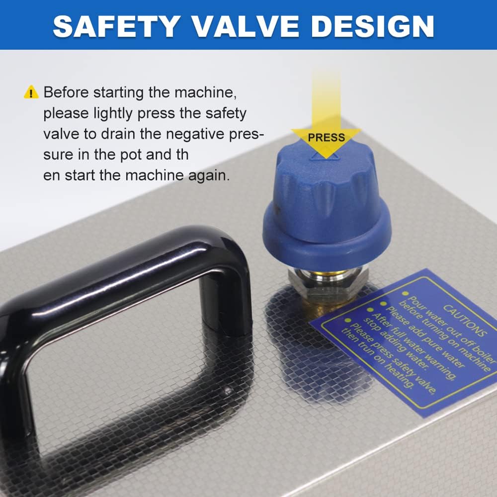 HNZXIB 3L Stainless Steel Jewelry Steam Cleaner 2600W Gold and Jewelry Cleaner Machine Goldsmith Equipment Tools