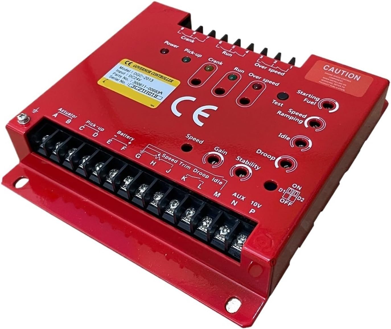 1pcs DGC2013 Generator Speed Governor Generator Speed Control Module 300611-00683A