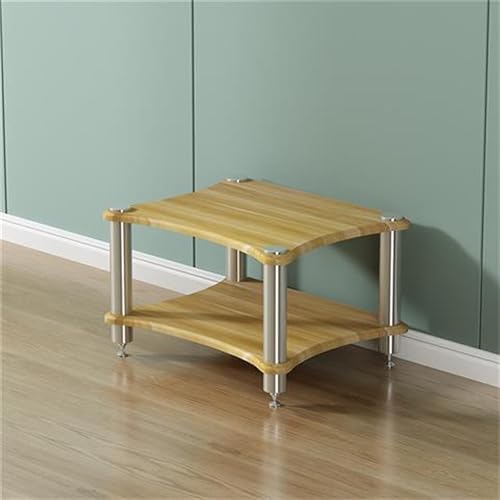 FLDYGMLU Heavy Duty Stereo Rack Audio Rack Stereo Cabinet Stereo Rack and Stands with Feet