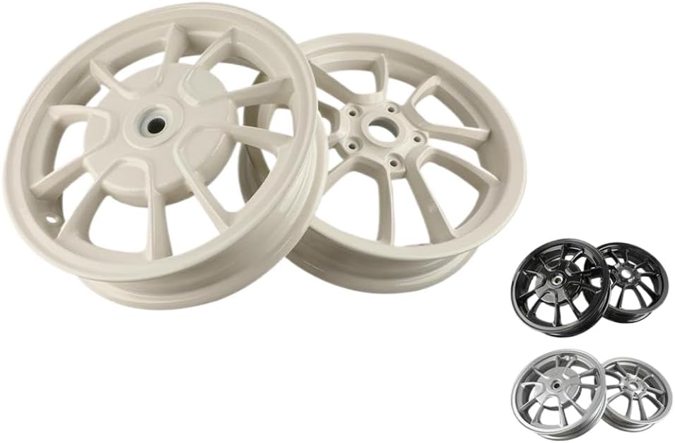 Front And Rear Wheel Rim Hub Tire Frame Components Compatible With Sprint 150 Sprint150 Primavera150(GRAY)