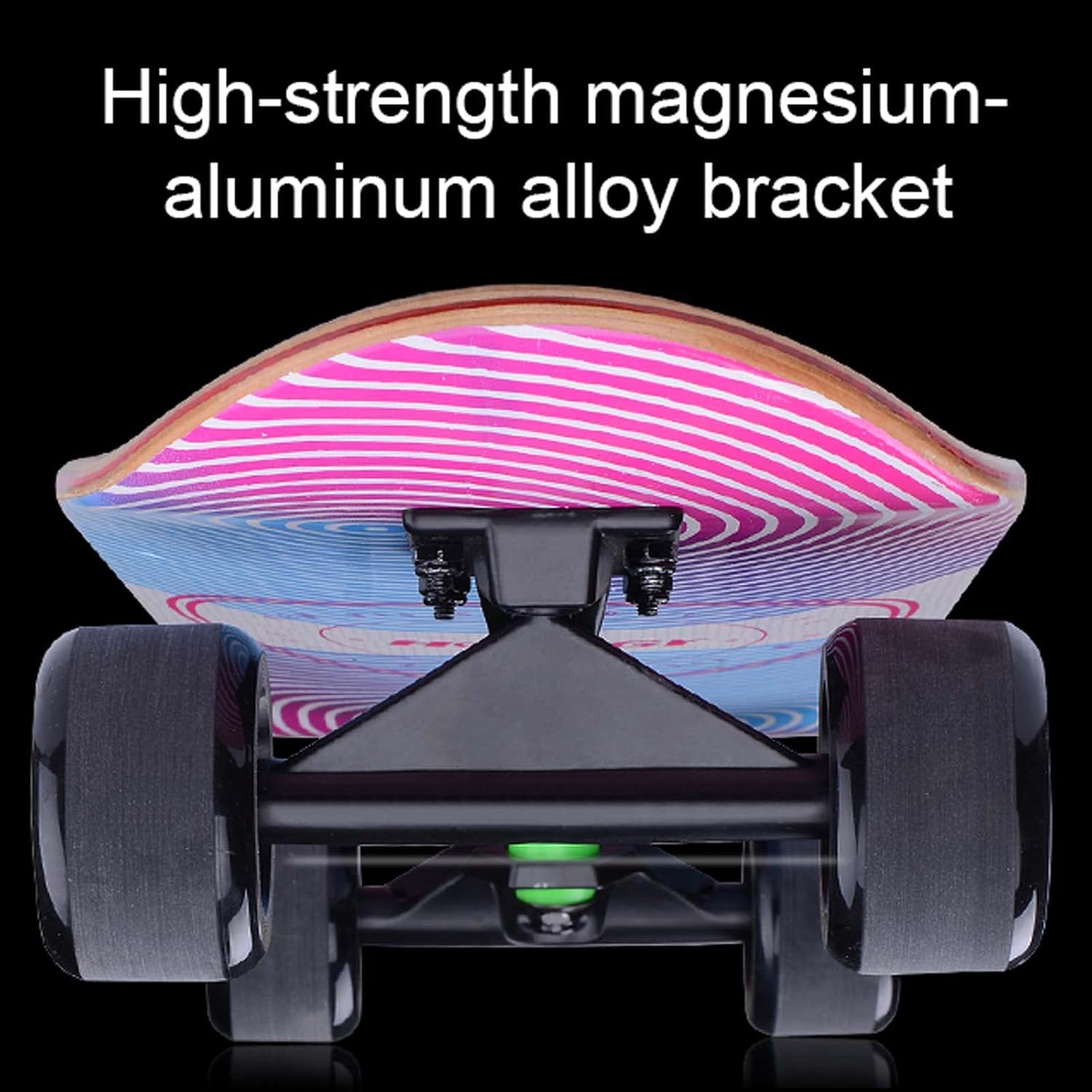 Standard Skateboard 7 Layers Maple Wooden 31''Complete Skateboards for Adults Beginners Teenager Kids Boys Girls, Support 280lbs