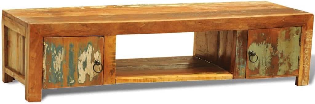 StyleFurnish TV Stand Reclaimed Solid Wood