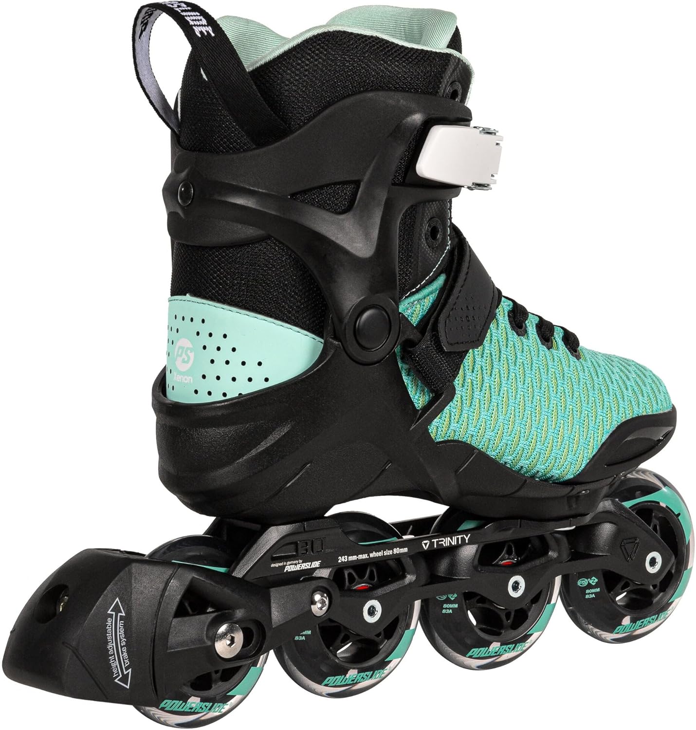 PS Phuzion Xenon 80 Skates Arctic Womens 7.0 (38)