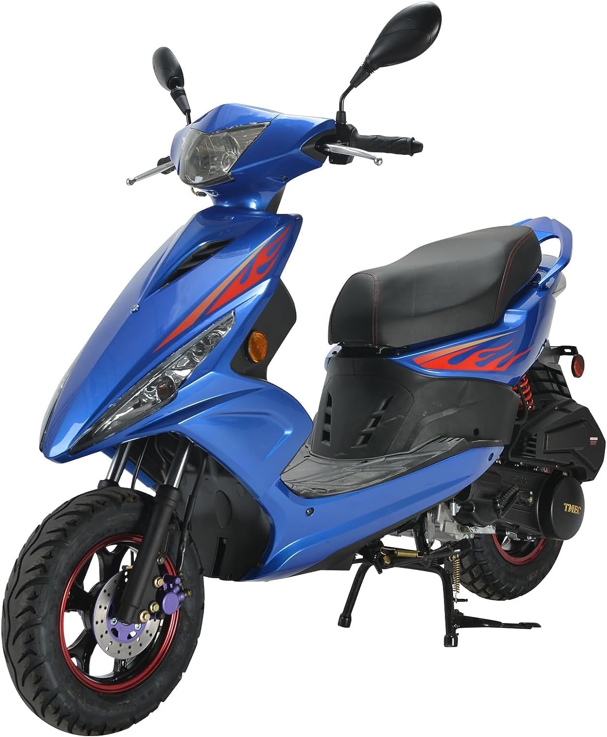 HHH Wave 150cc Fully Automatic Gas Scooter Moped for Youth and Adult 150 cc Adult Bike with 10