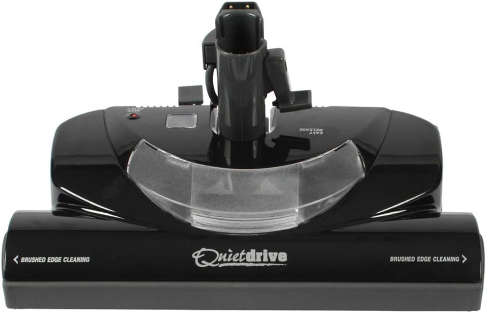 Cen-Tec Systems, 94775, CT20QD Quiet Drive Central Vacuum Nozzle with Integrated Wand, Black