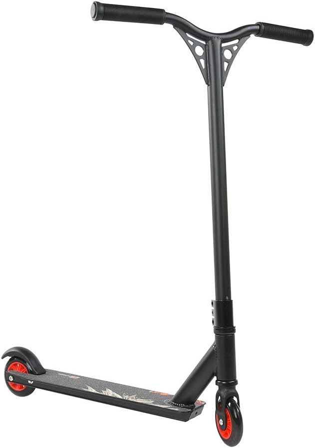 EVTSCAN Outdoor Portable Adults Children 360 Degrees Stunt Scooter Fixed Bar Push Kick Scooters