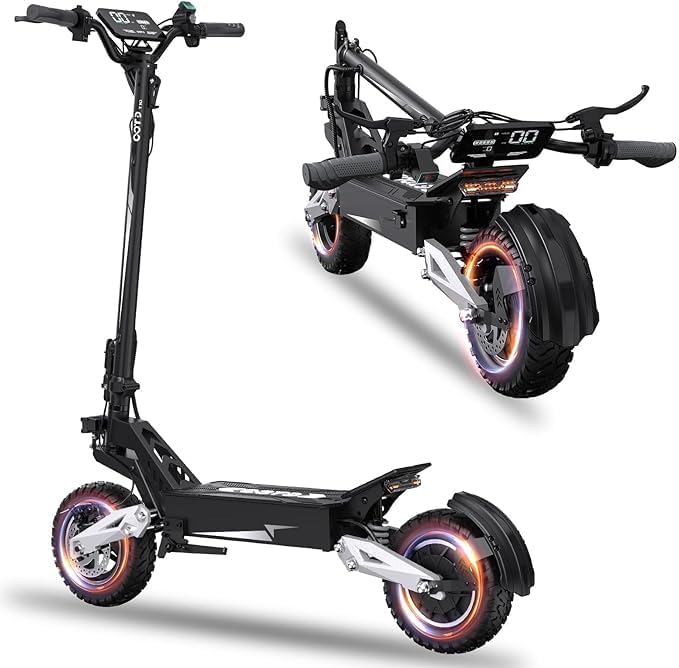 Off-Road Electric Scooter for Adults, 48V13.5AH Battery Folding 11