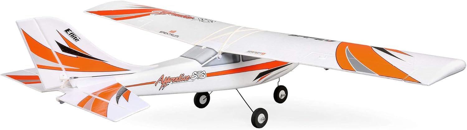 E-flite RC Airplane Apprentice STS 1.5m RTF Basic Battery and Charger Not Included Smart Trainer with Safe EFL370001