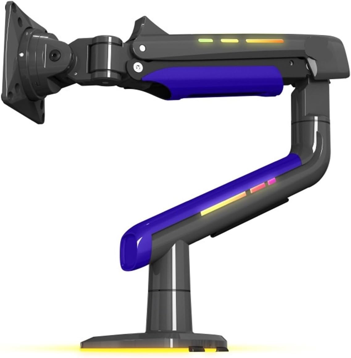 Curved Fish Screen Monitor Stand Mechanical arm RGB e-Sports Game Computer Rotating Suspended Elevated Stand G60