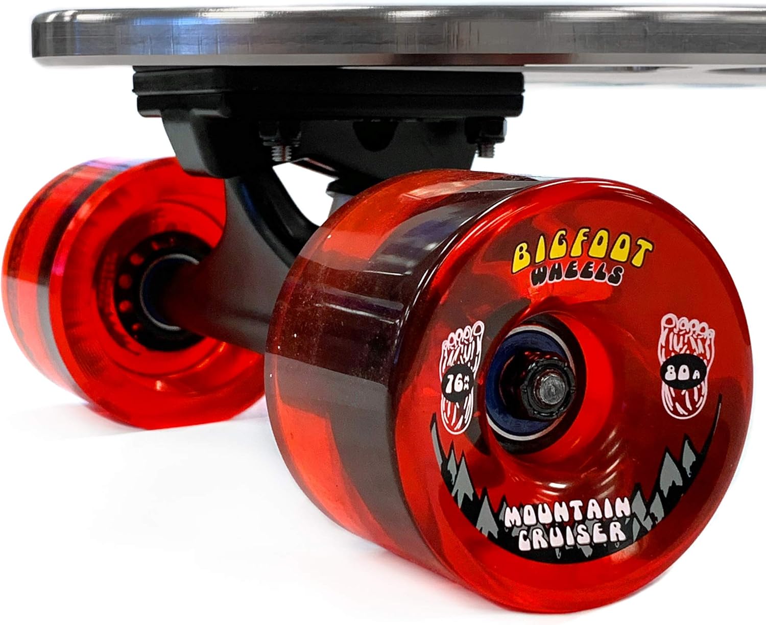 UTV INC 36 inches Billet Aluminum CNC Machined Longboard Skate Board Complete