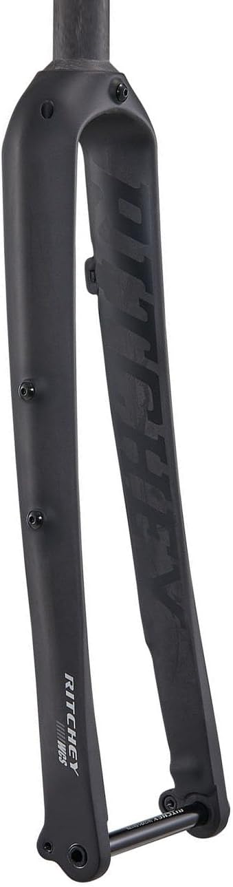 Ritchey WCS Carbon Brevet Road Fork - 700, 12 x 100mm Thru-Axle, Straight Steerer, Flat Mount, Matte Carbon