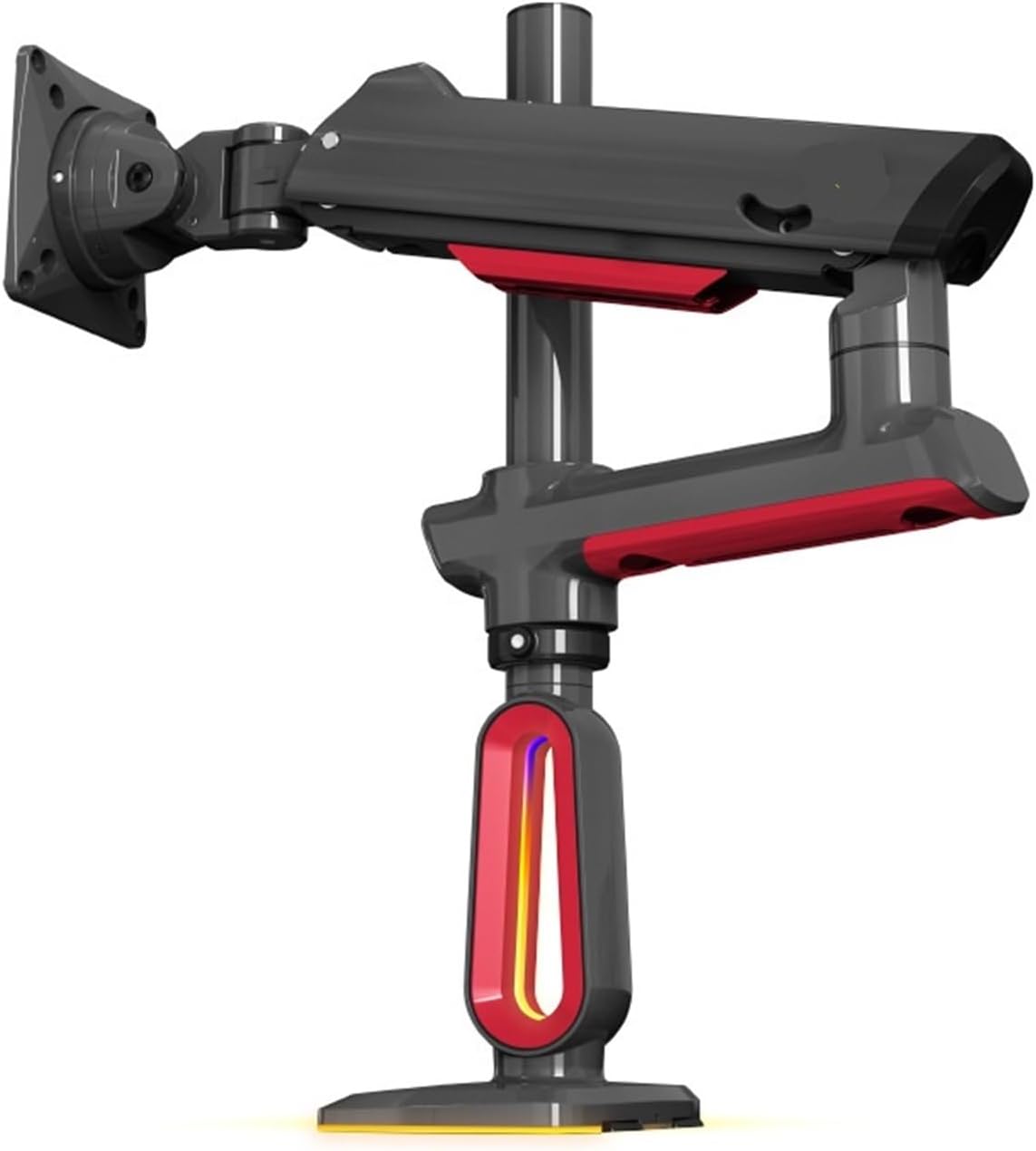 E-Sports Monitor Stand Robotic Arm Desktop Elevated Stand Screen Rotation 32-60 Inches L70