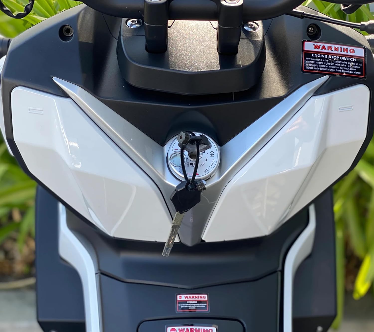 Lifan KPV 150 | 150cc Adventure Scooter | Fuel-Injected | Liquid-Cooled | Automatic CVT | 98 MPG | Front & Rear Disk Brakes | USB Port | Gas EFI ADV Scooter | Street Legal Delivery Moped with Storage