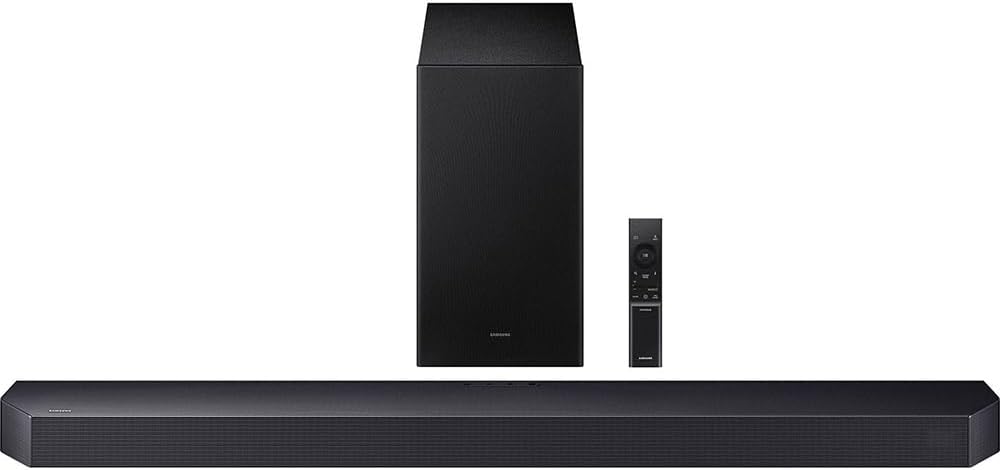Samsung HW-Q600F 3.1.2ch Soundbar and Subwoofer Bundle with CPS Exclusive 26 Month Protection Pack