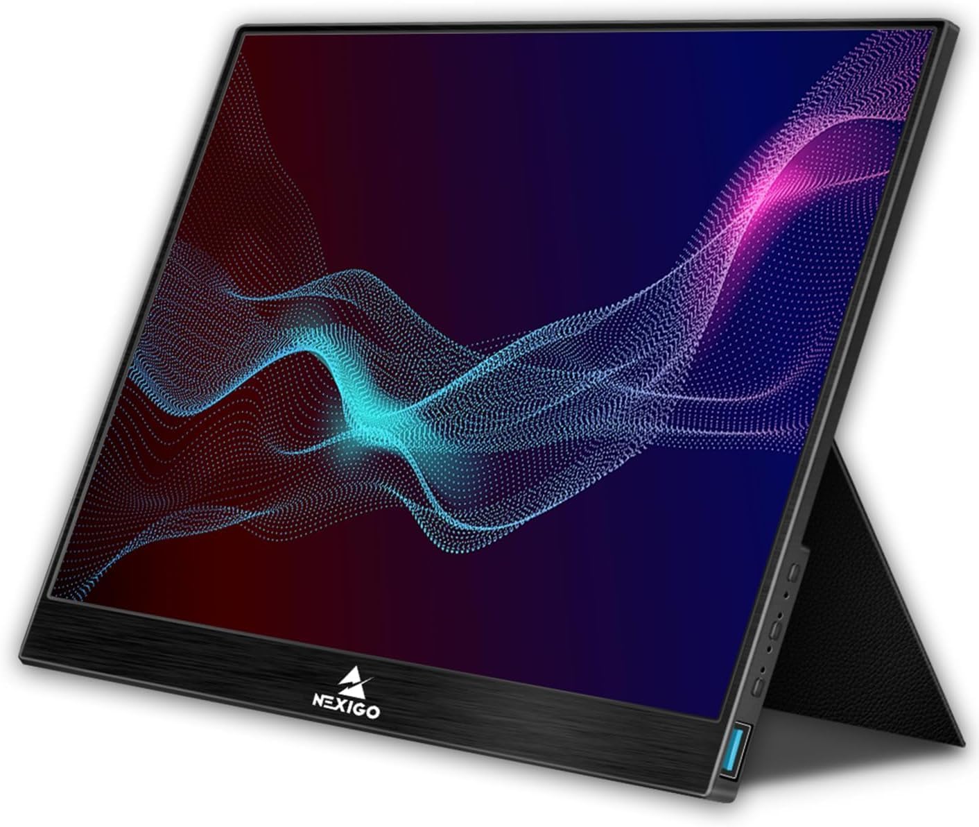 NexiGo 300Hz 17.3 Inch Portable Monitor (NG17FGQ), FreeSync, G-SYNC Compatible, IPS, Dual Speakers Eye Care Screen with HDMI/Type C for Laptop PC/MAC/Console (Renewed)