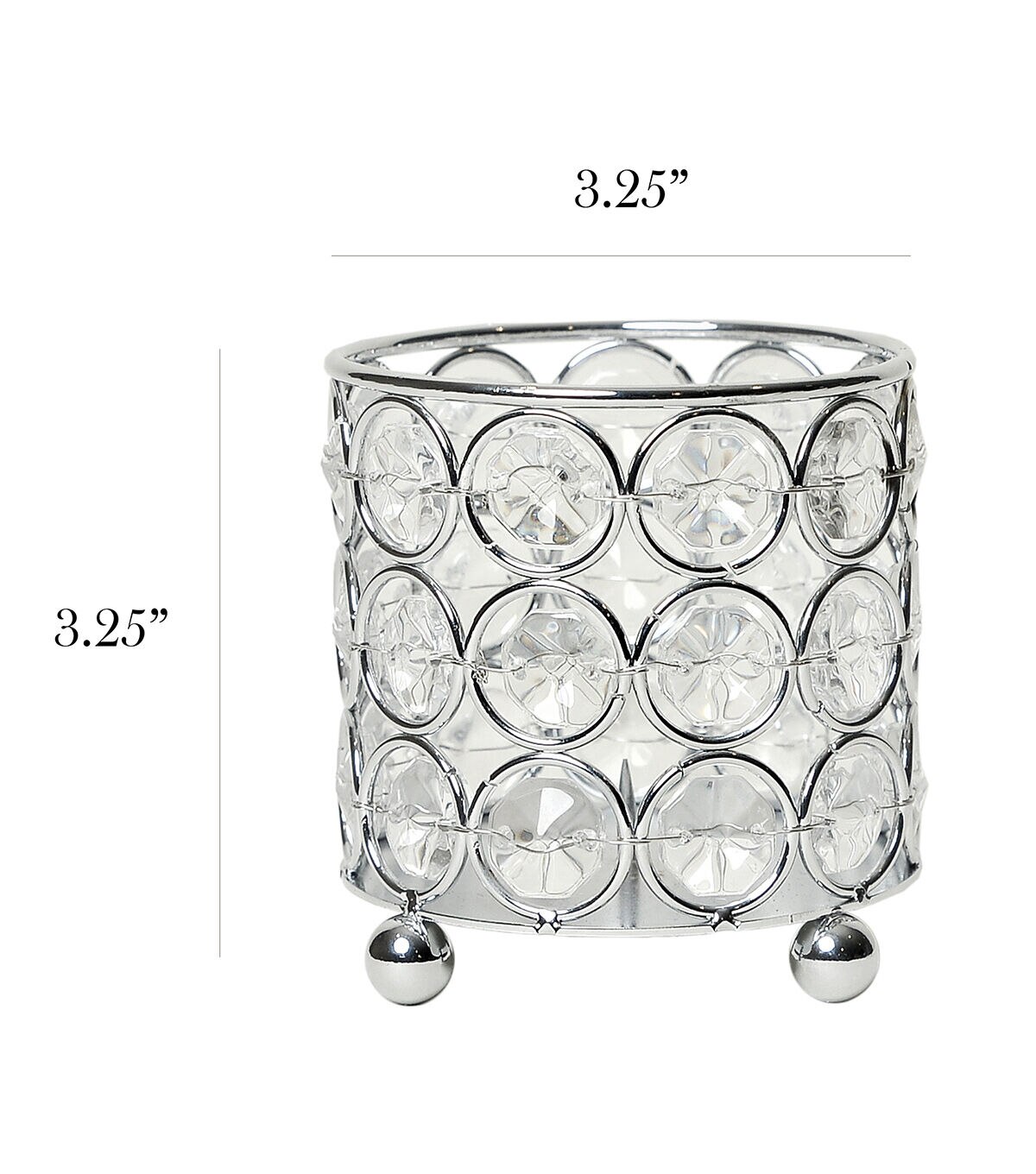 All The Rages Crystal 3.25 Cylinder Decorative Décor