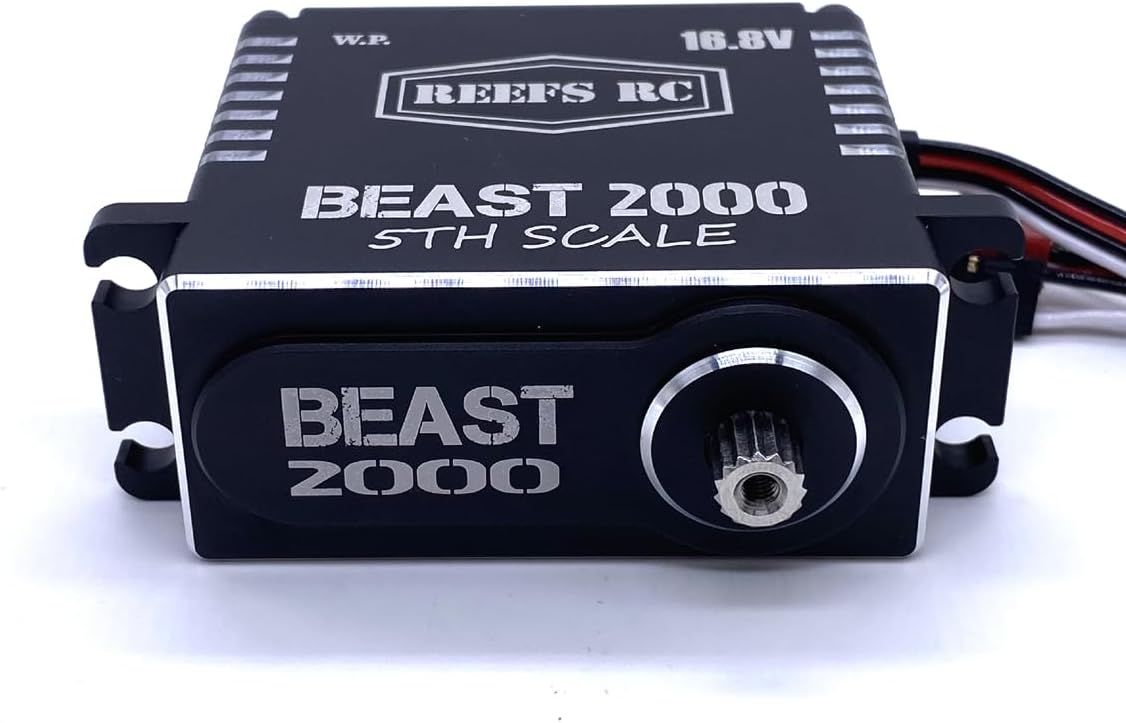 REEFS RC 1/5th Servo Beast 2000 w/Aluminum Horns SEHREEFS103 Servos