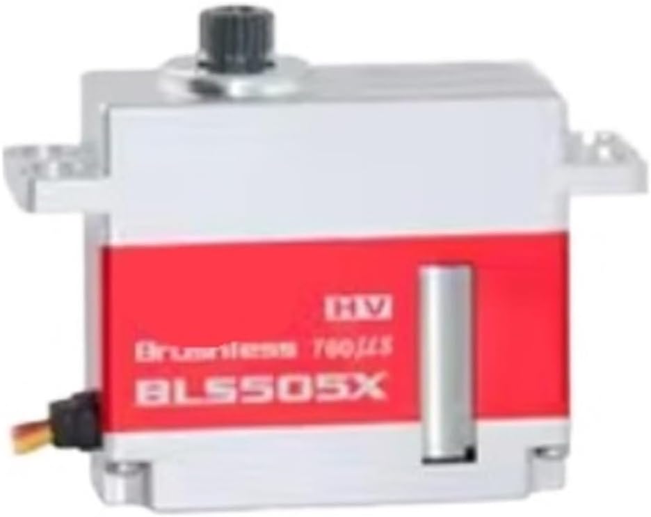 BLS505X Metal Digital Brushless High Voltage Servo 450/500 Narrow Frequency Tail Lock Servo 5.5kg(BLS505X)