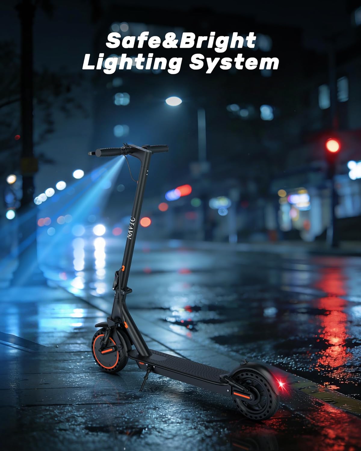 NAVIC Electric Scooter for Adults，Top Speed 19/22 MPH，Range 19/22/28 Miles，8.5”/10