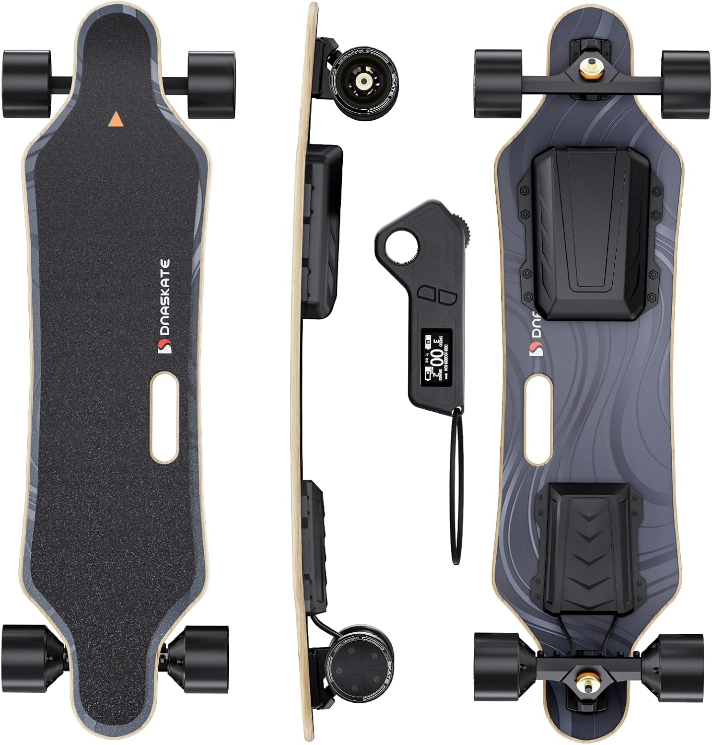 V20 Electric Skateboard with Remote, 28 Mph Top Speed,22 Miles Range,1000W Hub-Motor, Longboard Skateboard for Adults ＆Teens