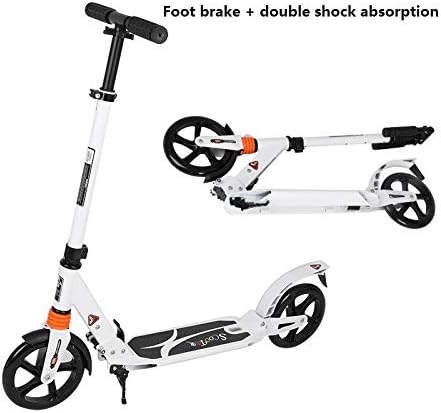 Scooters for Teens Cheap, Kick Scooter for Adults- Folding-Scooter for Boys Height Adjustable City Scooter for Girls Two-Wheeled Scooter