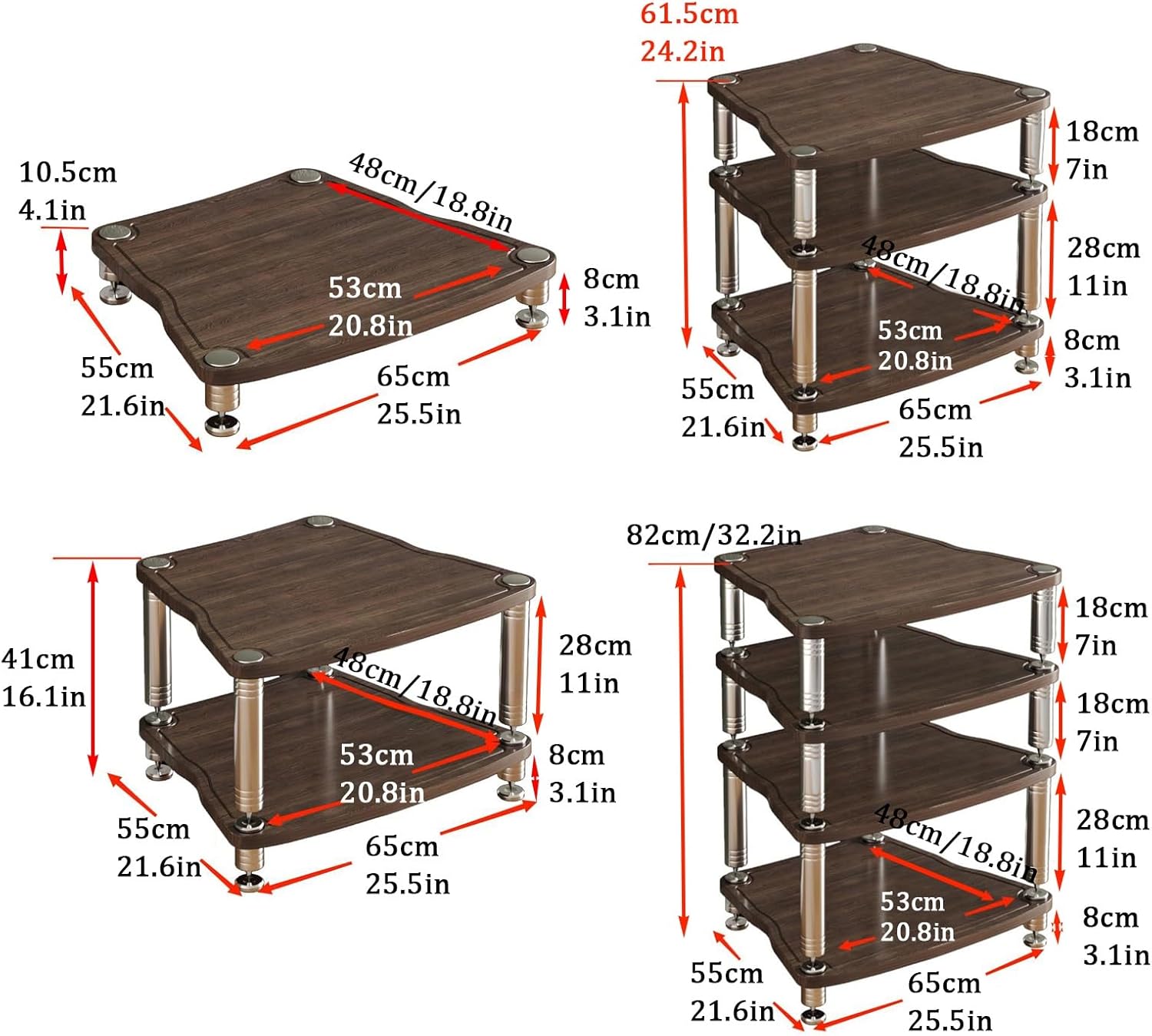 Modern AV Media Stand