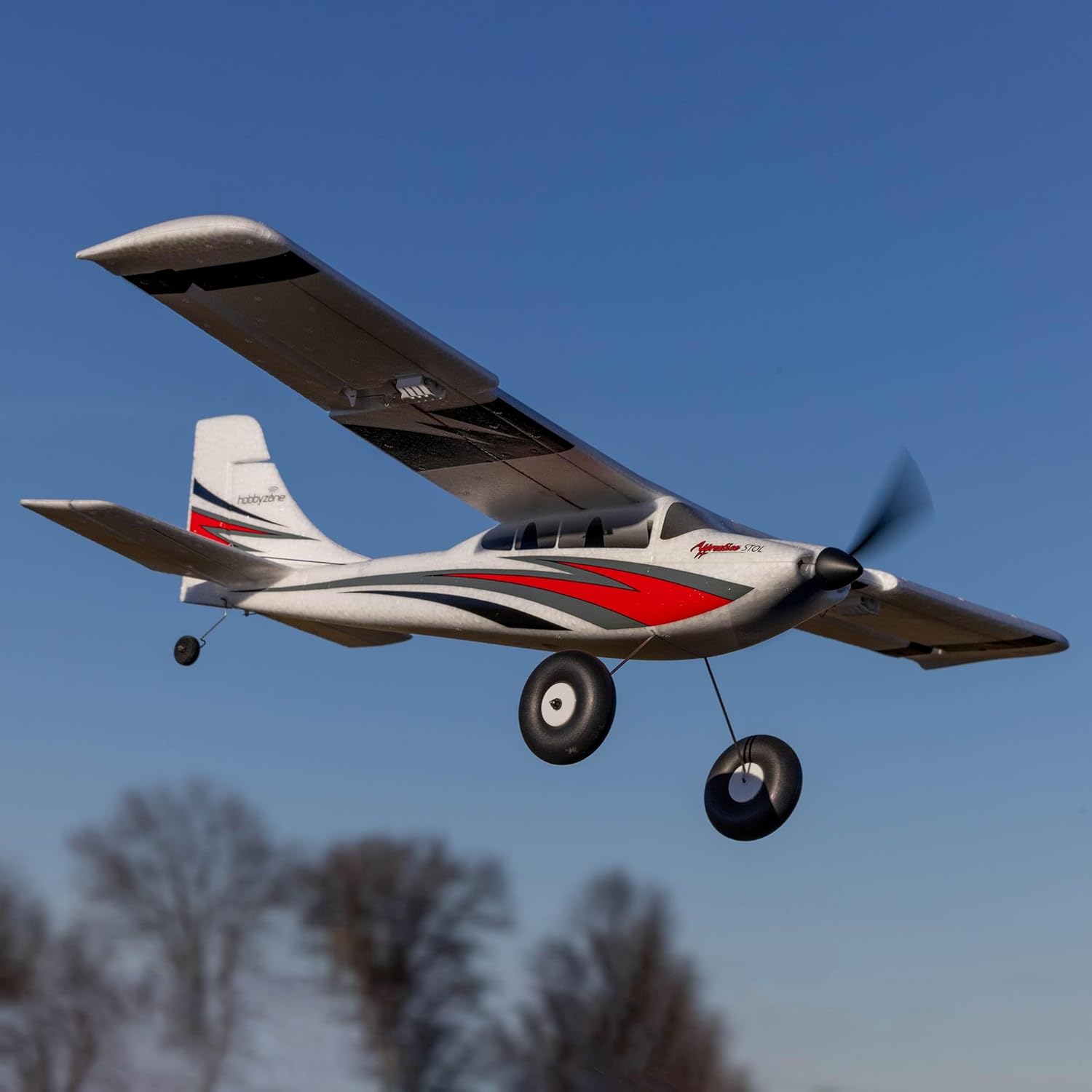 HobbyZone RC Airplane Apprentice STOL S 700 RTF Everything Needed to Fly is Included with AS3X/SAFE Technology HBZ6100