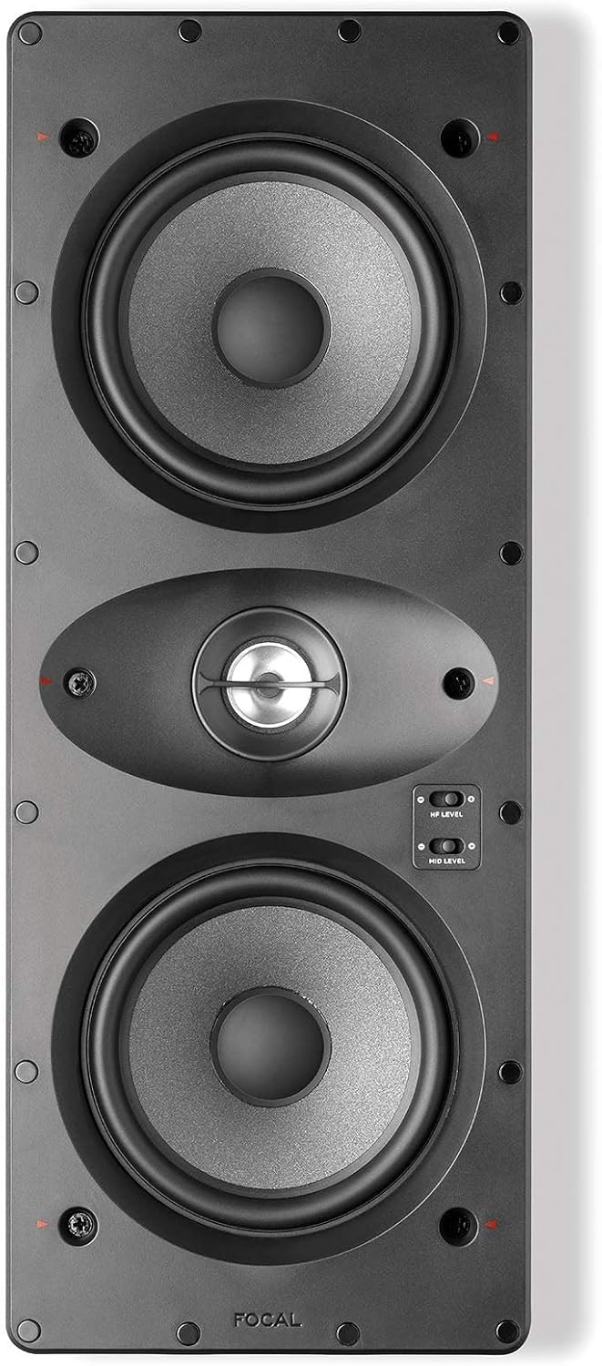 Focal F100IWLCR5 in-Wall 2-Way D appolito Loudspeakers