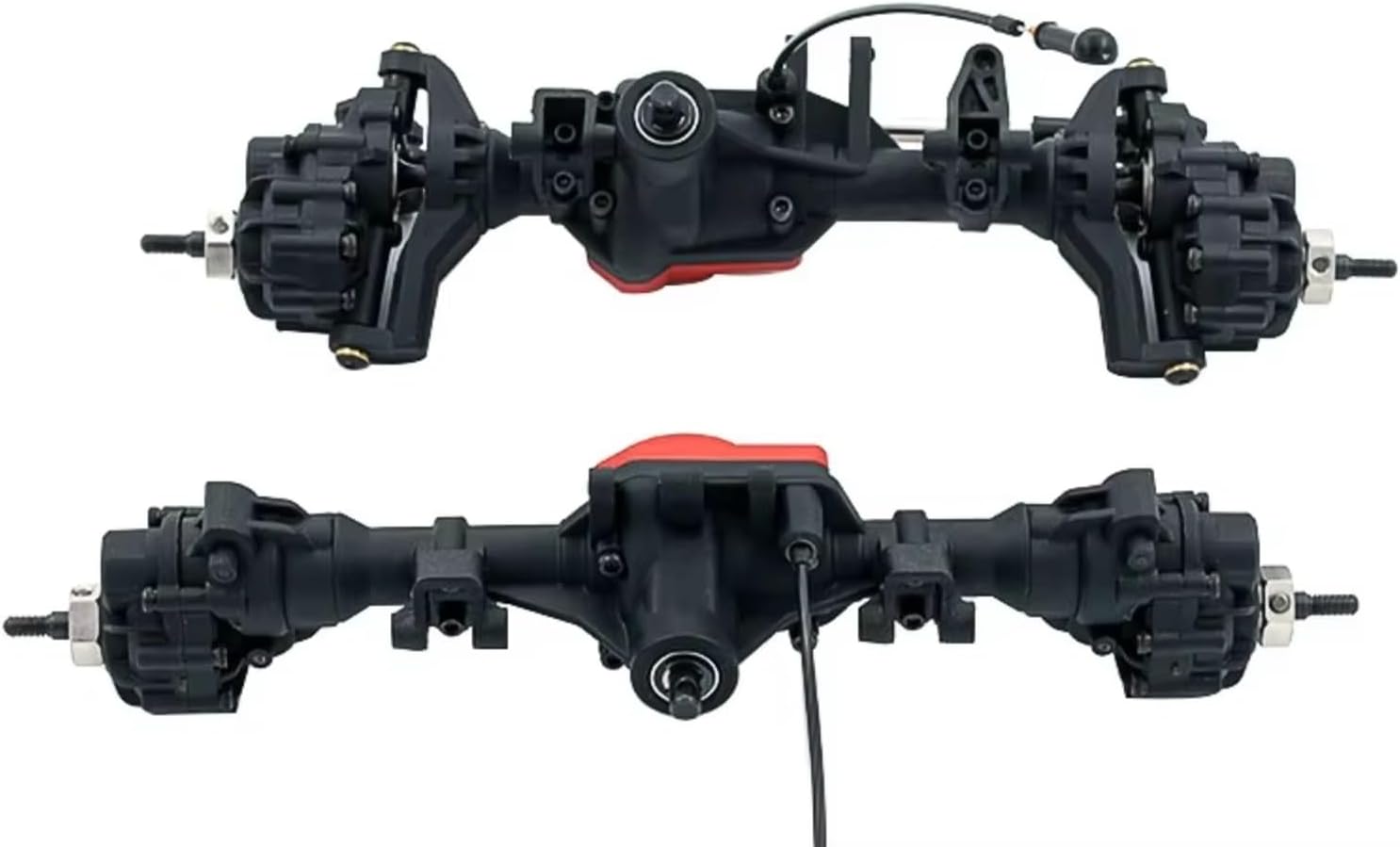 RC Axle For Trx-4 1/10 Complete Front Rear Differential Portal Axle With T-lock Rc Crawler Car Upgrade Parts Axle